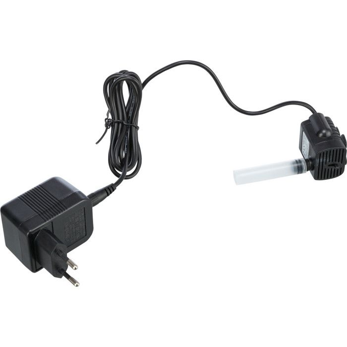 Pompe et bloc d'alimentation pour Fontaine à eau pour chat - TRIXIE - Pièce de rechange - Noir