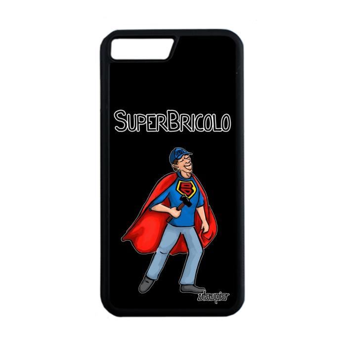 Coque Silicone Apple Iphone 8 Plus Super Bricolo Papa Humoristique Bricoleur Cadeau D Anniversaire 32 Go Dessin Heros Comics Cdiscount Telephonie