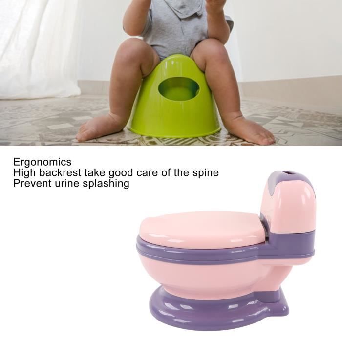 SINBIDE® Pot Toilette Bébé Portable Rembourrage en PVC