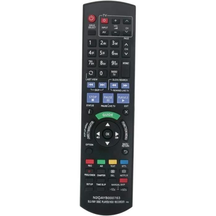 Télécommande Compatible Panasonic - Référence N2QAYB000753, Marque Infrashop, Neuf