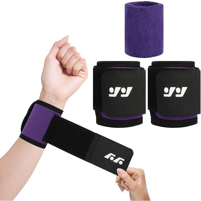 Protection bracelet pour poignet et paume de main pour entraînement  musculation