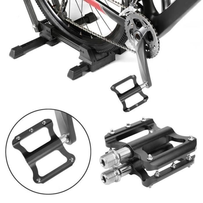 Pédales Pliables PROMEND Pour VTT Et Vélo De Route - Alliage Aluminium, Roulements