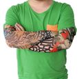 6 PCS Nylon Style de bras de tatouage manches Bas manchette pour Hommes Femmes-1