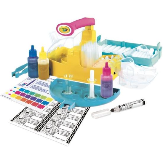 Laboratoire De Feutres Science4you – 65 Contenus, 12 Activités Créatives, Feutres Parfumés, Cadeau STEAM Dès 6 Ans