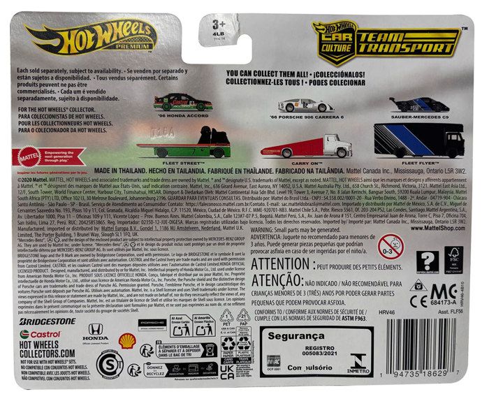 Hot Wheels Camión de transporte y pista | HGH33 | MATTEL