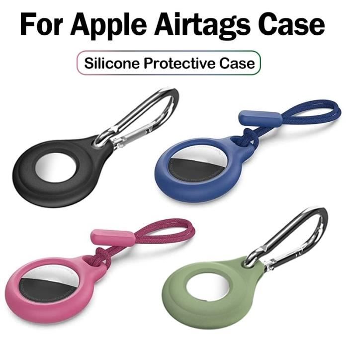 Noir-B - Support sécurisé avec sangle pour Apple Airtag, housse de  protection, accessoires de suivi de pare-c - Cdiscount Auto