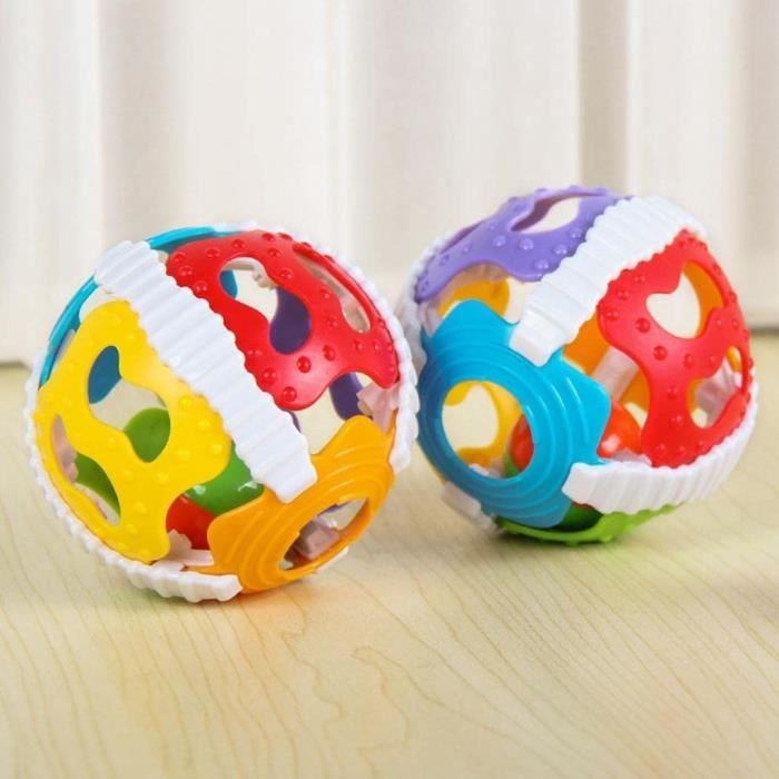 Esquirla Balles de Préhension pour Bébé Jouet d'Entraînement Sensoriel pour Enfants Jouet d'Éducation et de Développement