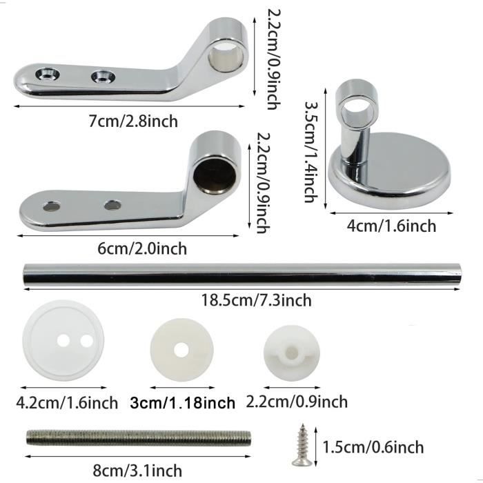 Charniere Abattant Wc CharnieRe Fixation Inox Remplacement SieGe Toilette CharnieRes D Abattant Acier Inoxydable Kit Pour Lo 280 Cdiscount Bricolage