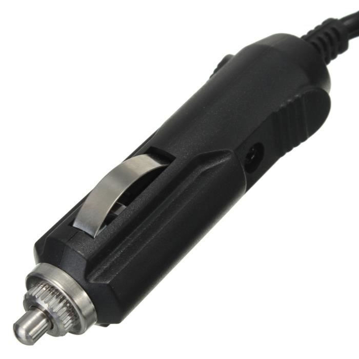 Câble D'alimentation 12V Pour Glacière Voiture - Longueur 2 M - Protection Inversion Polarité - Noir/rouge - 2