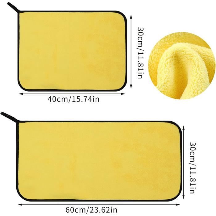 Ghguole Serviette de Séchage pour Voiture,50x50cm-1800GSM Chiffon de Séchage pour Voiture,Super Absorbant Microfibre Sechage Voitures,Non Pelucheux,Sechage Rapide,sans Traces pour Auto Moto Vitre Ghguole Serviette de Séchage pour Voiture,50x50cm-1800GSM Chiffon de Séchage pour Voiture,Super Absorbant Microfibre Sechage Voitures,Non Pelucheux,Sechage Rapide,sans Traces pour Auto Moto Vitre