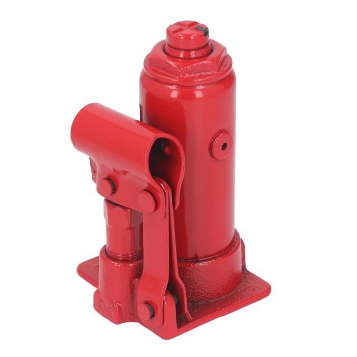 2 PièCes MéTal 3 Tonnes Simulé Hauteur RéGlable RéParation Support ScèNe Outil de Levage pour 1/10 TRX4 D90 CC01 RC Voiture d'escalade Rouge