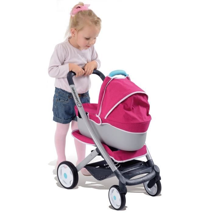 SMOBY Combi Poussette Landau B b Confort Cdiscount Jeux Jouets