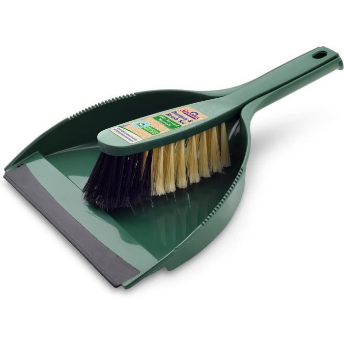 Spontex Ensemble de balayettes en matériaux 100% recyclés, 2 types de ...