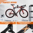 SOONTRANS Support Mural pour vélo, Crochet Vélo Pliable-Angle et Distance du Mur réglables Pour VTT, vélo de Rout, garage, intérieur-2
