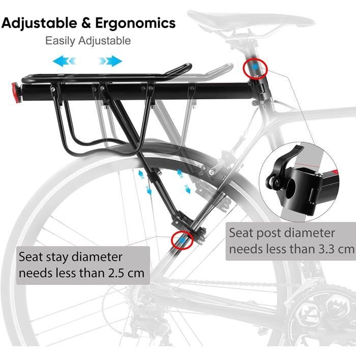 Steel Bike 3 Porte-vélos universel pour le transport des vélos en voiture