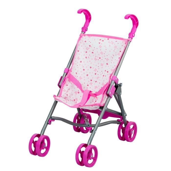 Poussette canne avec poupon aille Unique Coloris Unique Cdiscount Jeux Jouets