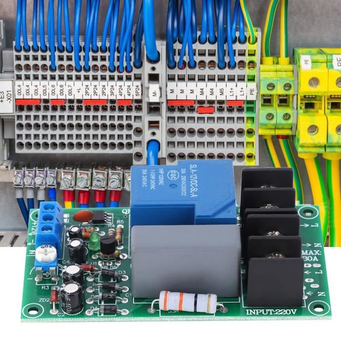 Module de retard de relais Programmable, carte de commande industrielle