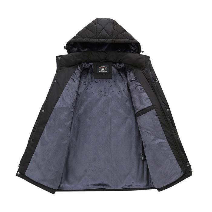 Parka homme online hiver capuche