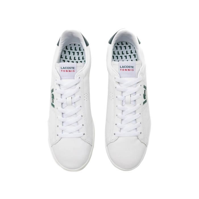 Baskets Lacoste Power Court Blanc pour Homme Blanc - Cdiscount Chaussures