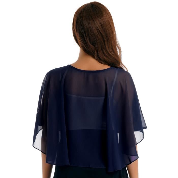 Bolero femme mariage bleu on sale marine