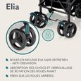 LIONELO Elia - Poussette bébé canne compacte - De 6 à 36 mois - Ceinture 5 points de sécurité - Accessoires inclus - Vert-3