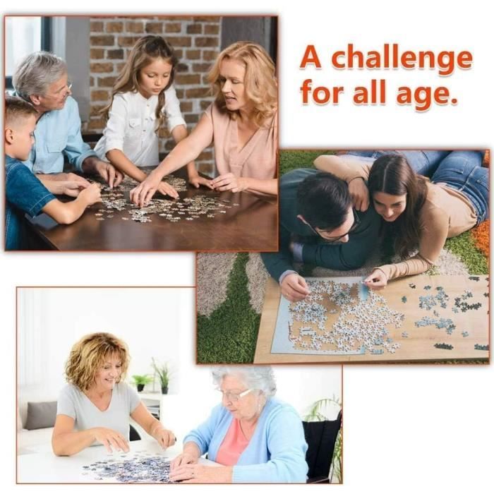 Puzzle Adulte 1000 Pièces, Puzzle Adulte Paysage Classique 1000 Pièces  (70x50cm), Adapté aux Adultes et Enfants de plus de 14 Ans - Cdiscount Jeux  - Jouets