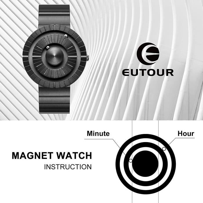 Montre LIP femme bracelet métal doré