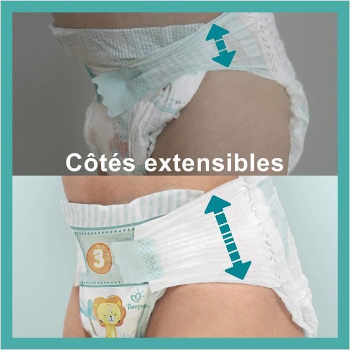 PAMPERS Baby dry Couche taille 8 (17kg +) x28 28 couches pas cher 