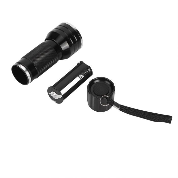 Lampe Torche LED UV Mastiff A2 - 365 Nm 3W - Fonctionne Avec Piles AA/14500 - Neuf