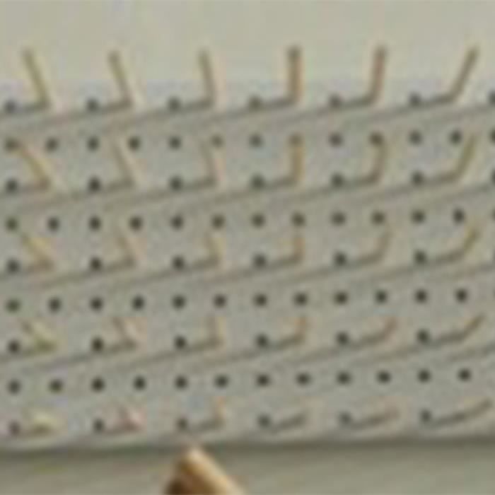 Minifinker panneau de cheville de bobine Panneau perforé de couture  auto-adhésif avec 25 crochets en bois, panneaux auto casier - Cdiscount Auto