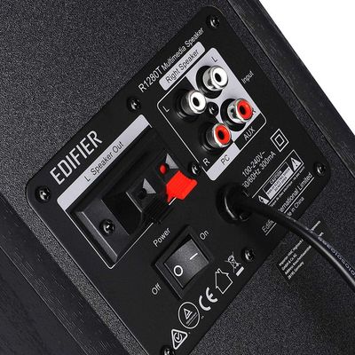 Enceintes Studio Edifier R1280T - 42W, Télécommande, Entrées RCA, Pour PC Et Hi-Fi