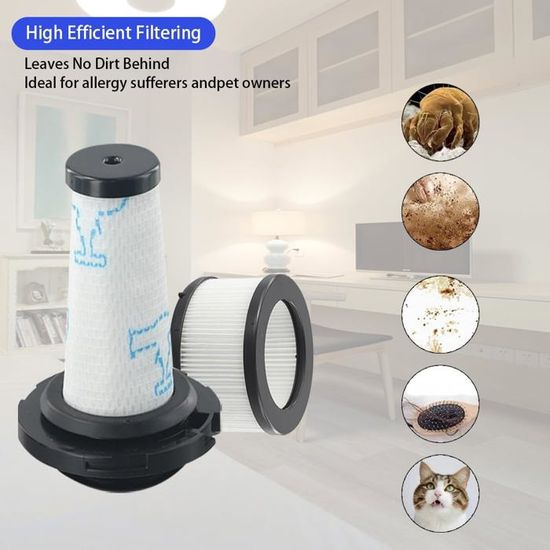 2 Filtri Lavabili Per Aspirapolvere Rowenta X-Force Flex E X-Nano - Pre E Post Motore, Modelli ZR009010 E ZR009012 - Foto 4