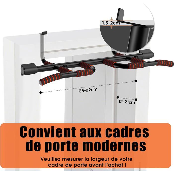 DH FitLife Power Tower Dip Station | Barre De Traction & Barre De Dips | Station De Musculation Et Fitness | Rack De Puissance Pour Salle De Sport à Domicile