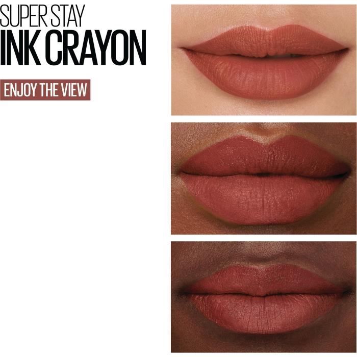 Crayon à Lèvres Longue Tenue Maybelline Superstay - Teinte 47 Chocolat, Neuf Sous Blister