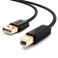 Cable imprimante usb 3 0 a male b male