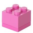 Boîte miniature LEGO Repas - Rose foncé - 4 plots-0
