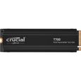 Crucial T700 1To Gen5 NVMe M.2 SSD avec dissipateur thermique CT1000T700SSD5 - Jeux, Photographie, Montage vidéo-0