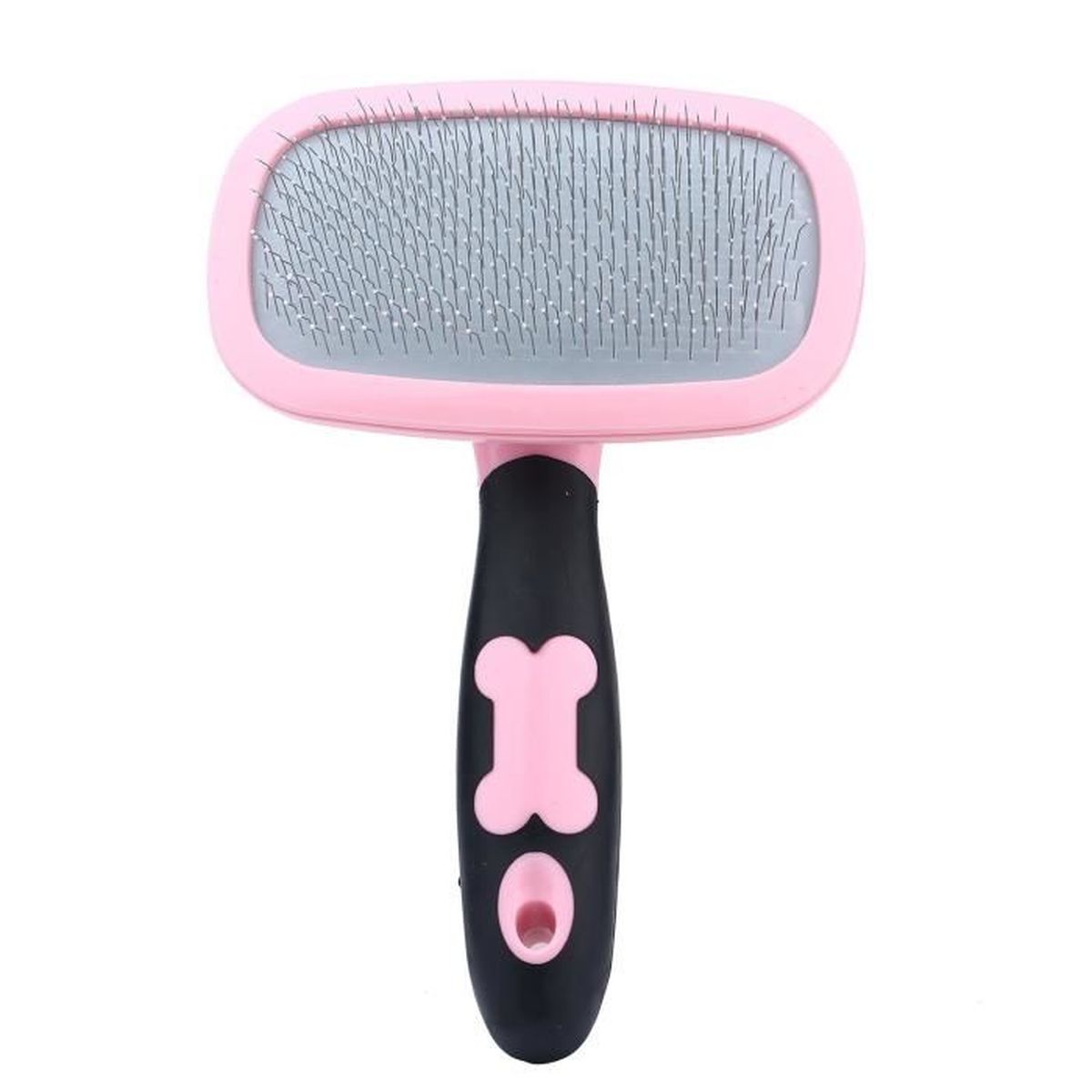 Brosse De Toilettage Peigne Demeloir Pour Chien Et Chat Avec Poils Longs Et Courts Rose Xcool Art Cdiscount Animalerie