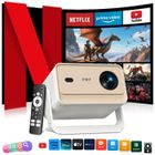 XGODY 【Netflix Certifié/Auto Focus】Vidéoprojecteur 4K Supporté,25000 Lumens 1080P Full HD,WiFi Bluetooth5.4 Auto Keystone Projecteur