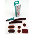 REMA TIP TOP Kit de réparation de vélo - rustines - colles - papier à gratter - 2 démonte-pneus - pour adultes