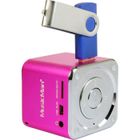 Mini Enceinte portable MUSICMAN MINI SOUNDSTATION avec lecteur MP3 intégré - Rose