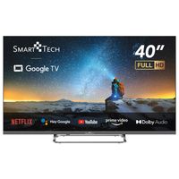 Smart Tech TV Full HD 40"(100 cm) 40FG01V, Google TV, HDMI, USB, HEVC, Dolby Audio, HDR 10, Google Assistant