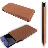 Cas pour Hisense HS-U971 en brun, Couverture protectrice pour smartphone