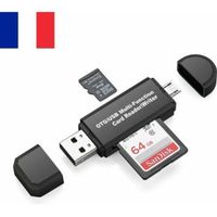  Pointez sur l'image pour zoomer LECTEUR-ADAPTATEUR-CARTE-MEMOIRE-MICRO-SD-SDHC-MMC-TF-TFLASH-CARD-READER-USB-2 miniature 1 LECTEUR-