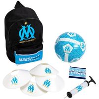 Football Kit supporter OM Ballon sac brassard pompe - Collection officielle Olympique de Marseille