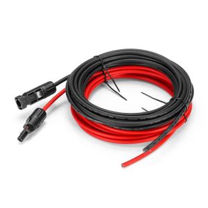 Connecteurs Solaires Aiqeer 3 Paires | Branchement Y MFF/FMM | IP67 | 30A 1000VDC | Pour Panneaux Photovoltaïques