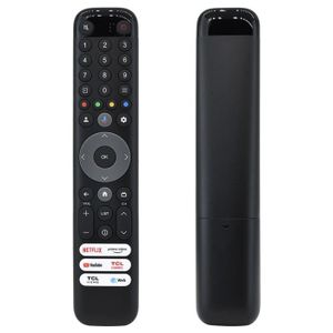 TÉLÉCOMMANDE TV Télécommande vocale pour TCL QLED Smart Google TV,