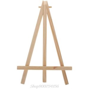15 X 8 Cm SODIAL 10 Pièces Mini Chevalet dartiste en Bois-Support De Table De Mariage à Trois Coins Support DAffichage 