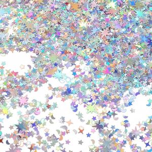 CONFETTIS 60g Confettis Noel Paillettes Star Confetti Glitte