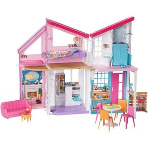 MAISON POUPÉE Barbie Mobilier La Maison à Malibu repliable pour 